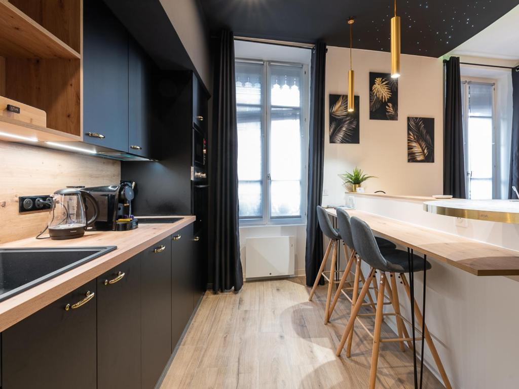 Appartement Chic Proche Bellecour Avec Parking Lyon Exterior foto